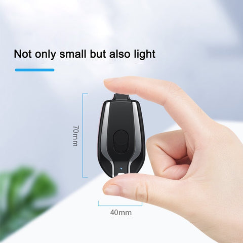 1500mAh Mini Power Emergency Pod Keychain Charger - Dailydrops24