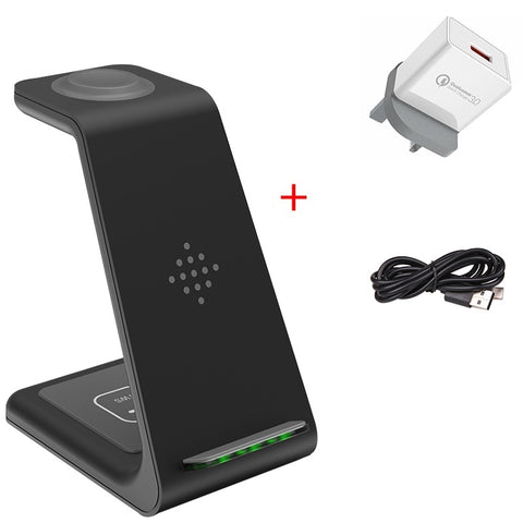 3 In 1 Fast Charging Station Wireless - Dailydrops24