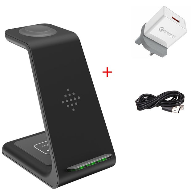 3 In 1 Fast Charging Station Wireless - Dailydrops24