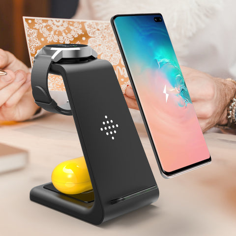 3 In 1 Fast Charging Station Wireless - Dailydrops24