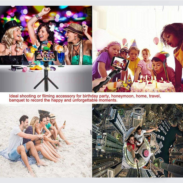 Compatible with Apple, Tripod Selfie Stick Mobile - Dailydrops24