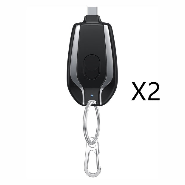 1500mAh Mini Power Emergency Pod Keychain Charger - Dailydrops24