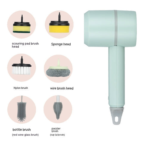 Electric Cleaning Dishwashing Brush Automatic - Dailydrops24