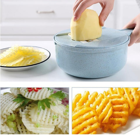 8 In 1 Mandoliner Slicer Vegetable Slicer - Dailydrops24