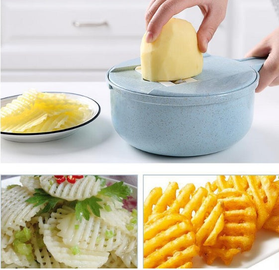 8 In 1 Mandoliner Slicer Vegetable Slicer - Dailydrops24