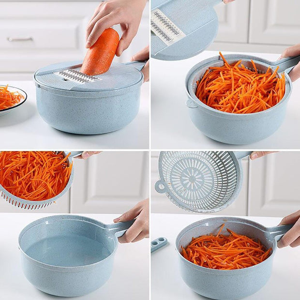 8 In 1 Mandoliner Slicer Vegetable Slicer - Dailydrops24