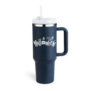 40 Oz Tumbler With Handle Straw Insulated, - Dailydrops24