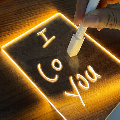 Creative Note Board Creative Led Night Light USB - Dailydrops24