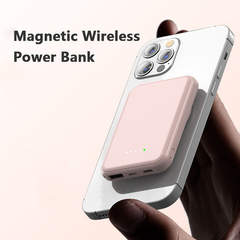 Wireless Power Bank 5000 MAh Portable - Dailydrops24