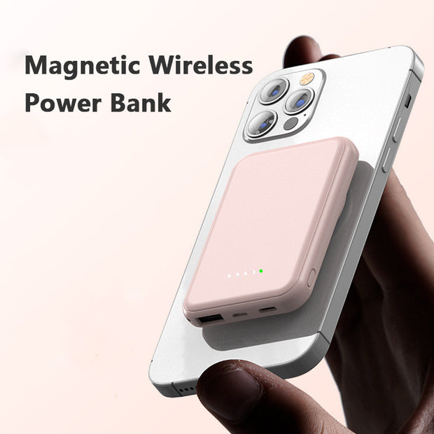 Wireless Power Bank 5000 MAh Portable - Dailydrops24