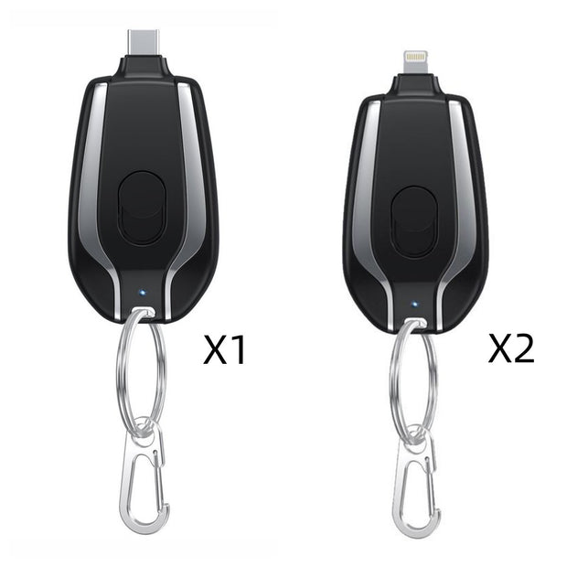 1500mAh Mini Power Emergency Pod Keychain Charger - Dailydrops24