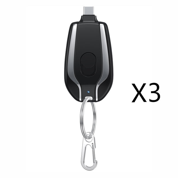 1500mAh Mini Power Emergency Pod Keychain Charger - Dailydrops24