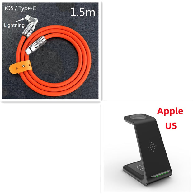 3 In 1 Fast Charging Station Wireless - Dailydrops24